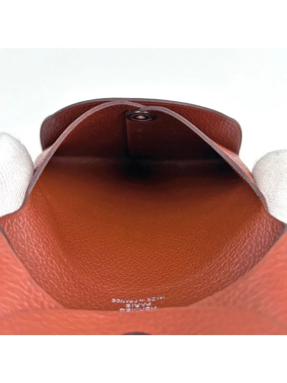 Hermes Bastia Coin Case Vo Garibaldi Brown